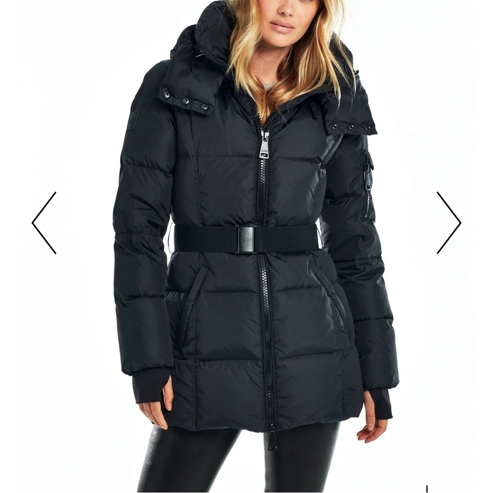 Sam New York Black Winter Coat